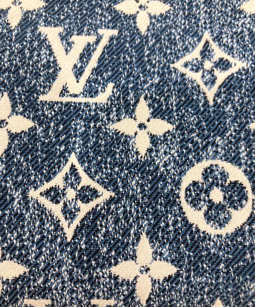 LOUIS VUITTON（ルイ ヴィトン）LOUIS VUITTON (ルイ ヴィトン) モノグラム・ジャガード・デニム インディゴの古着・服飾アイテム