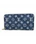 LOUIS VUITTON (ルイ ヴィトン) モノグラム・ジャガード・デニム インディゴ：100000円