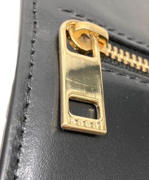 sacai（サカイ）sacai (サカイ) レザーモバイルポーチ ブラックの古着・服飾アイテム