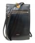 sacai（サカイ）の古着「レザーモバイルポーチ」｜ブラック