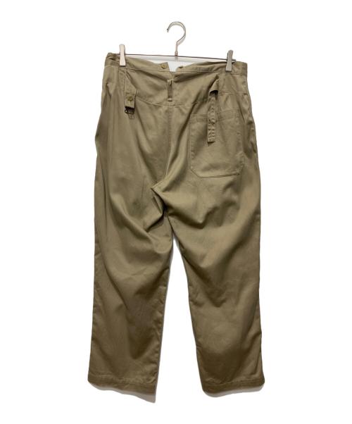 COMOLI（コモリ）COMOLI (コモリ) コットンチノ オーバーパンツ ベージュ サイズ:1の古着・服飾アイテム