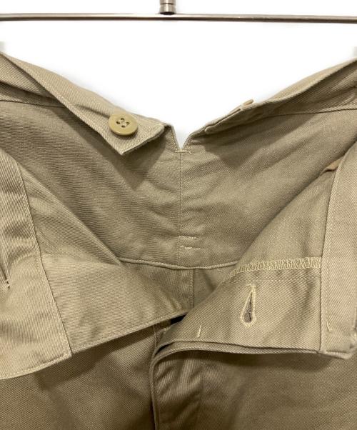 COMOLI（コモリ）COMOLI (コモリ) コットンチノ オーバーパンツ ベージュ サイズ:1の古着・服飾アイテム