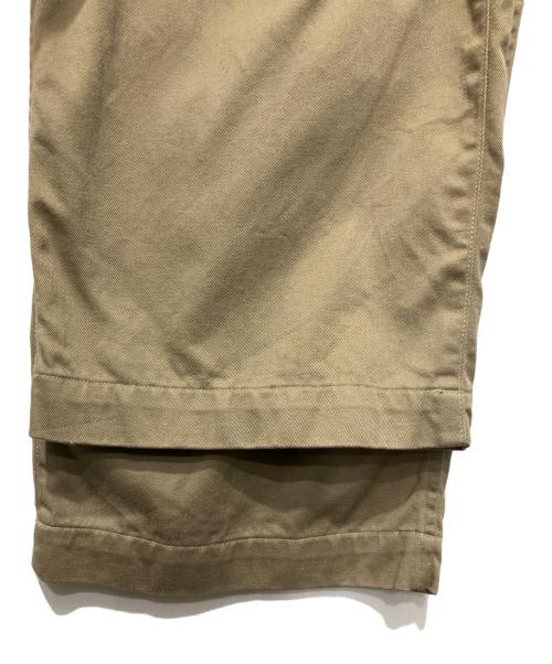 COMOLI（コモリ）COMOLI (コモリ) コットンチノ オーバーパンツ ベージュ サイズ:1の古着・服飾アイテム