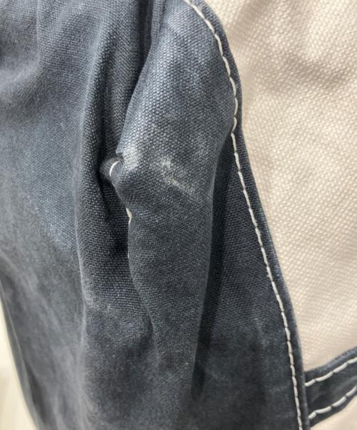 L.L.Bean（エルエルビーン）L.L.Bean (エルエルビーン) REMI RELIEF (レミレリーフ) 別注加工トートバッグ アイボリーの古着・服飾アイテム
