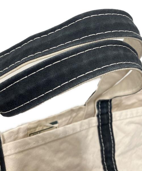 L.L.Bean（エルエルビーン）L.L.Bean (エルエルビーン) REMI RELIEF (レミレリーフ) 別注加工トートバッグ アイボリーの古着・服飾アイテム