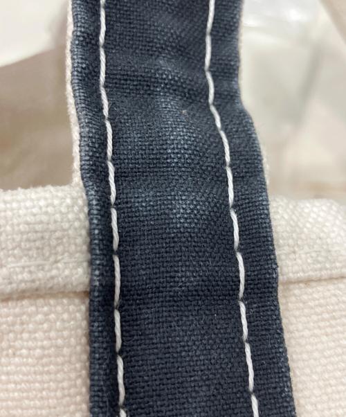 L.L.Bean（エルエルビーン）L.L.Bean (エルエルビーン) REMI RELIEF (レミレリーフ) 別注加工トートバッグ アイボリーの古着・服飾アイテム