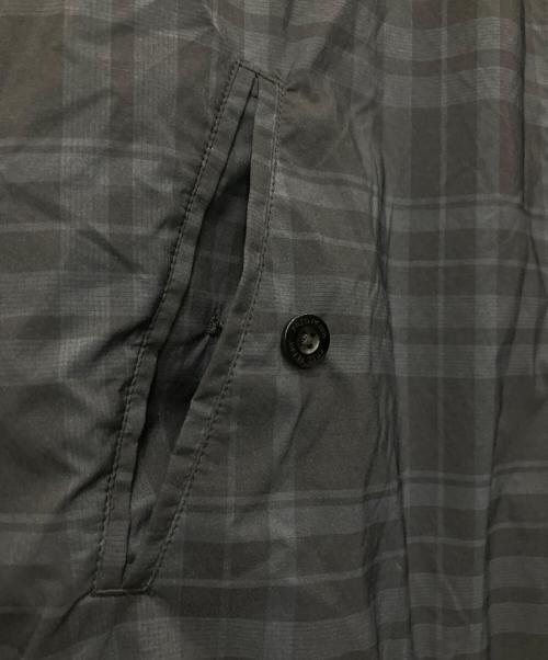 FRED PERRY（フレッドペリー）FRED PERRY (フレッドペリー) BEAMS (ビームス) Nylon Harrington Jacket ブラック×ネイビー サイズ:Lの古着・服飾アイテム