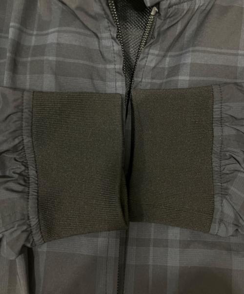 FRED PERRY（フレッドペリー）FRED PERRY (フレッドペリー) BEAMS (ビームス) Nylon Harrington Jacket ブラック×ネイビー サイズ:Lの古着・服飾アイテム