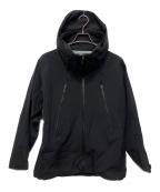 DESCENTE ALLTERRAINデザイント オルテライン）の古着「ハードシェルジャケット“クレアス”」｜ブラック