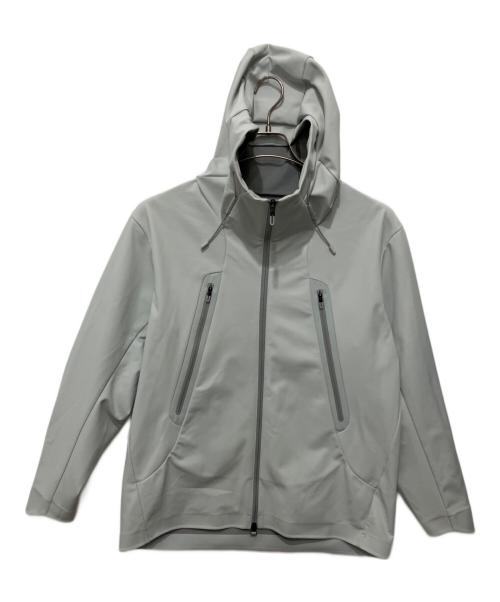 DESCENTE ALLTERRAIN（デザイント オルテライン）DESCENTE ALLTERRAIN (デザイント オルテライン) ソフトシェルジャケット“クレアス” オフホワイト サイズ:Lの古着・服飾アイテム