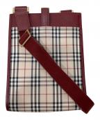 BURBERRYバーバリー）の古着「ノバチェックショルダーバッグ」｜ベージュ