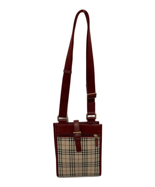 BURBERRY（バーバリー）BURBERRY (バーバリー) ノバチェックショルダーバッグ ベージュの古着・服飾アイテム
