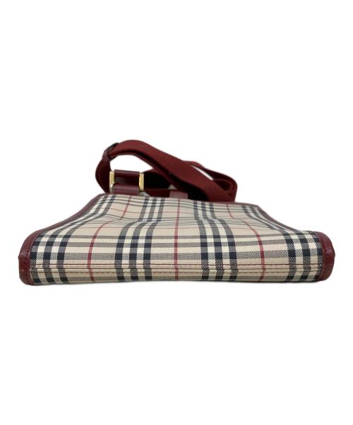 BURBERRY（バーバリー）BURBERRY (バーバリー) ノバチェックショルダーバッグ ベージュの古着・服飾アイテム