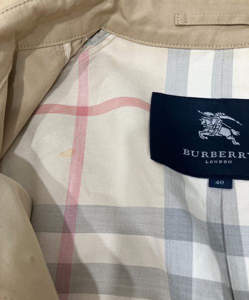 BURBERRY LONDON（バーバリーロンドン）BURBERRY LONDON (バーバリーロンドン) トレンチコート ベージュ サイズ:40の古着・服飾アイテム
