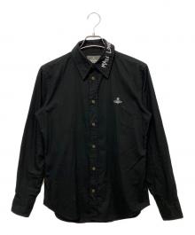 Vivienne Westwood man（ヴィヴィアン ウェストウッド マン）の古着「Embroidery Classic Shirt」｜ブラック