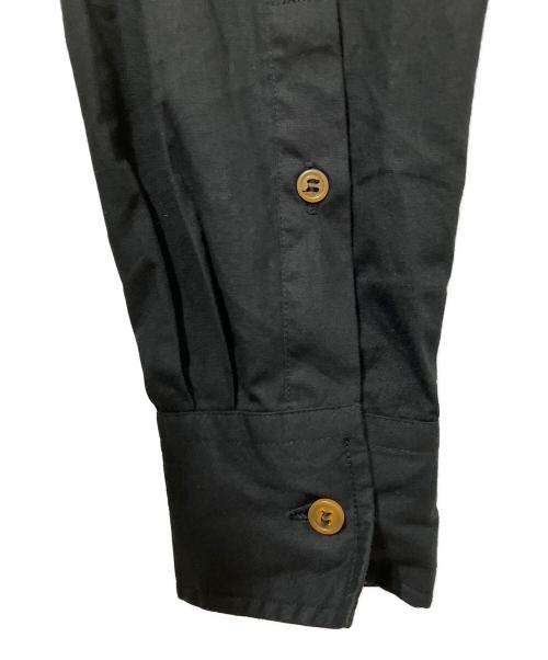 Vivienne Westwood man（ヴィヴィアン ウェストウッド マン）Vivienne Westwood man (ヴィヴィアン ウェストウッド マン) Embroidery Classic Shirt ブラック サイズ:48の古着・服飾アイテム