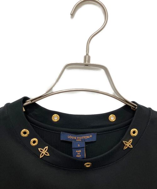 LOUIS VUITTON（ルイ ヴィトン）LOUIS VUITTON (ルイ ヴィトン) サイドストラップTシャツ ブラック サイズ:SIZE Sの古着・服飾アイテム