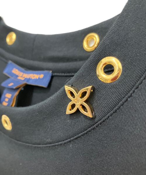 LOUIS VUITTON（ルイ ヴィトン）LOUIS VUITTON (ルイ ヴィトン) サイドストラップTシャツ ブラック サイズ:SIZE Sの古着・服飾アイテム
