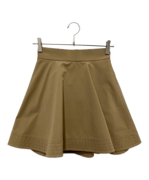 Snidel（スナイデル）Snidel (スナイデル) フレアミニスカショーパン ベージュの古着・服飾アイテム