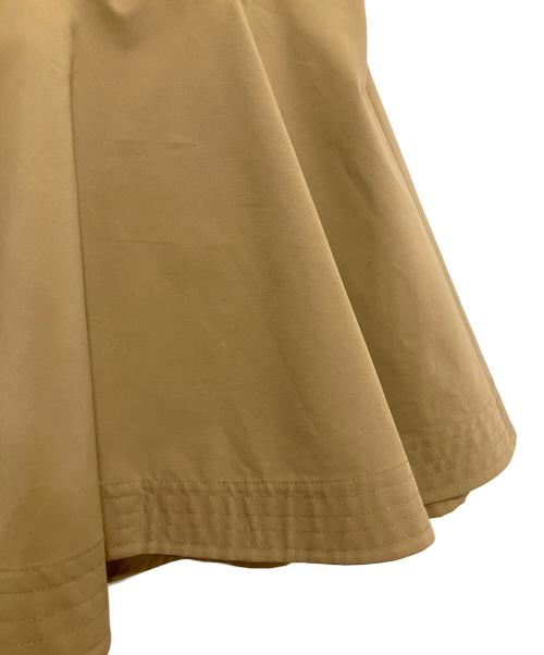 Snidel（スナイデル）Snidel (スナイデル) フレアミニスカショーパン ベージュの古着・服飾アイテム