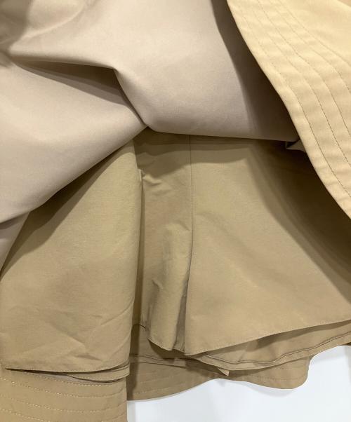 Snidel（スナイデル）Snidel (スナイデル) フレアミニスカショーパン ベージュの古着・服飾アイテム