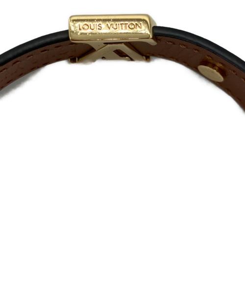 LOUIS VUITTON（ルイ ヴィトン）LOUIS VUITTON (ルイ ヴィトン) ブレスレット・LV アイコニック ブラックの古着・服飾アイテム