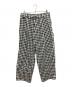 TSTS（ティーエスティーエス）の古着「5 COULEURS BELTED PANTS」｜ホワイト×ブラック