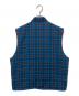 SOL soonerorlater (ソル スーナーオアレイター) 25SS REVERSIBLE CHECKED VEST ブルー×ベージュ サイズ:L：11000円