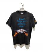 UNIVERSAL STUDIOSユニバーサルスタジオ）の古着「ヴィンテージムービープリントTシャツ」｜ブラック