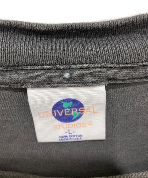 UNIVERSAL STUDIOS（ユニバーサルスタジオ）UNIVERSAL STUDIOS (ユニバーサルスタジオ) ヴィンテージムービープリントTシャツ ブラック サイズ:Lの古着・服飾アイテム