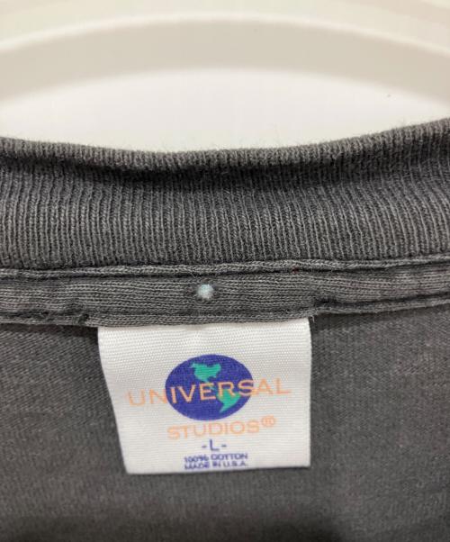 UNIVERSAL STUDIOS（ユニバーサルスタジオ）UNIVERSAL STUDIOS (ユニバーサルスタジオ) ヴィンテージムービープリントTシャツ ブラック サイズ:Lの古着・服飾アイテム