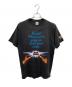 UNIVERSAL STUDIOS（ユニバーサルスタジオ）の古着「ヴィンテージムービープリントTシャツ」｜ブラック