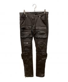 MLVINCE（メルヴィンス）の古着「TYPE-2 PARACHUTE SLIM CARGO PANTS」｜ブラウン