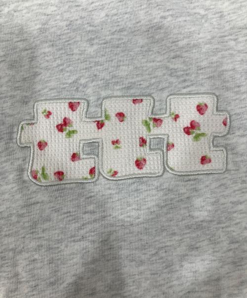 TTT MSW（ティー）TTT MSW (ティー) Fruits Thermal Long Sleeve グレー×ピンク サイズ:Lの古着・服飾アイテム