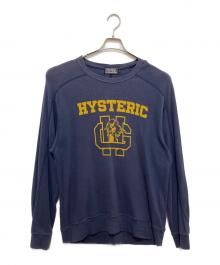 Hysteric Glamour（ヒステリックグラマー）の古着「H SCHOOL スウェット」｜ネイビー