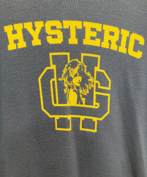 Hysteric Glamour（ヒステリックグラマー）Hysteric Glamour (ヒステリックグラマー) H SCHOOL スウェット ネイビー サイズ:Mの古着・服飾アイテム
