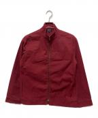 A.P.C.アーペーセー）の古着「90s スタンドカラーコットンジャケット」｜ボルドー
