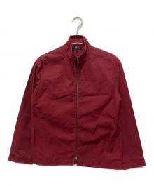 A.P.C.（アーペーセー）の古着「90s スタンドカラーコットンジャケット」｜ボルドー