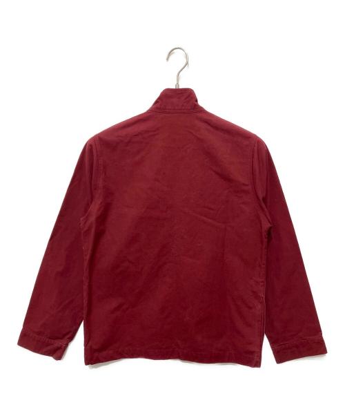 A.P.C.（アーペーセー）A.P.C. (アーペーセー) 90s スタンドカラーコットンジャケット ボルドー サイズ:Mの古着・服飾アイテム