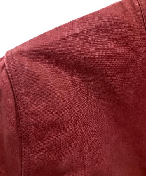 A.P.C.（アーペーセー）A.P.C. (アーペーセー) 90s スタンドカラーコットンジャケット ボルドー サイズ:Mの古着・服飾アイテム