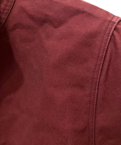 A.P.C.（アーペーセー）A.P.C. (アーペーセー) 90s スタンドカラーコットンジャケット ボルドー サイズ:Mの古着・服飾アイテム