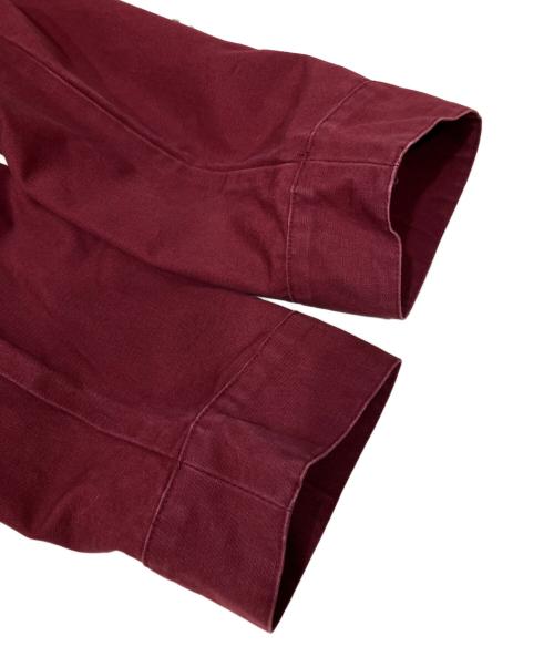 A.P.C.（アーペーセー）A.P.C. (アーペーセー) 90s スタンドカラーコットンジャケット ボルドー サイズ:Mの古着・服飾アイテム