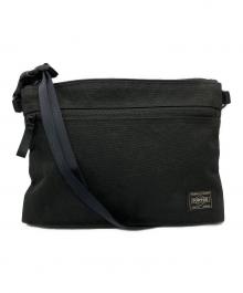 PORTER（ポーター）の古着「ハイブリッドサコッシュ」｜ブラック