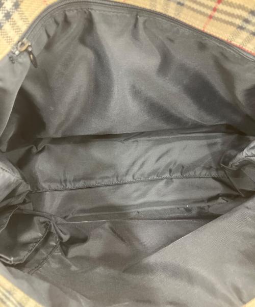 Burberry's（バーバリーズ）Burberry's (バーバリーズ) トートバッグ ベージュ×レッドの古着・服飾アイテム