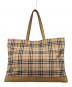 Burberry's (バーバリーズ) トートバッグ ベージュ×レッド：14000円