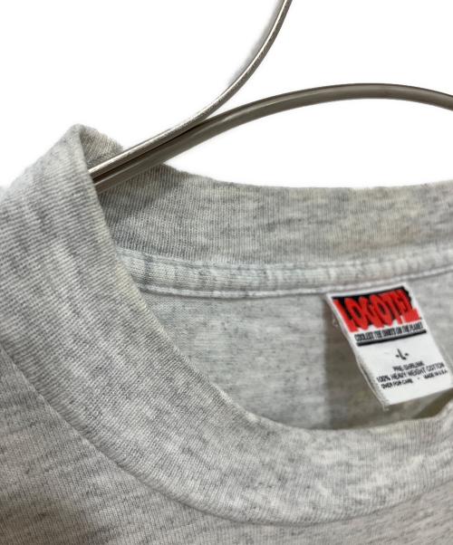 LOGOTEL（ロゴテル）LOGOTEL (ロゴテル) プリントTシャツ グレー サイズ:Lの古着・服飾アイテム