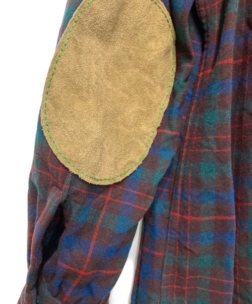PENDLETON（ペンドルトン）PENDLETON (ペンドルトン) 50s チェックテーラードジャケット ブラウン×ブルー サイズ:Lの古着・服飾アイテム