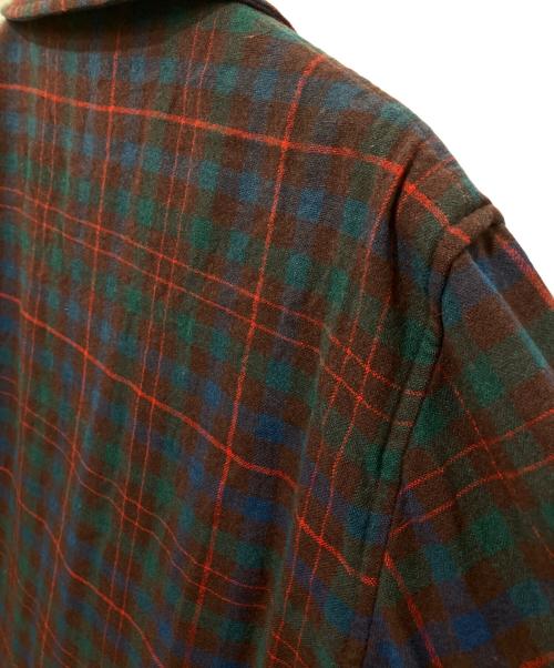 PENDLETON（ペンドルトン）PENDLETON (ペンドルトン) 50s チェックテーラードジャケット ブラウン×ブルー サイズ:Lの古着・服飾アイテム