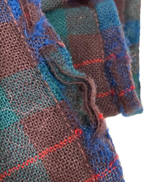 PENDLETON（ペンドルトン）PENDLETON (ペンドルトン) 50s チェックテーラードジャケット ブラウン×ブルー サイズ:Lの古着・服飾アイテム