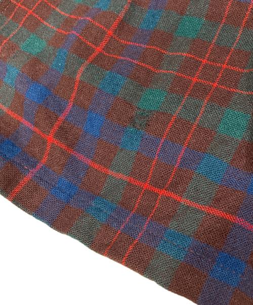 PENDLETON（ペンドルトン）PENDLETON (ペンドルトン) 50s チェックテーラードジャケット ブラウン×ブルー サイズ:Lの古着・服飾アイテム